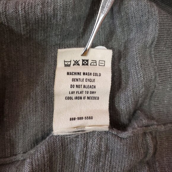 Buck Mason Mens Size Large Avalon Sweater Knit Short Sleeve Polo Shirt Gray - Picture 10 of 12